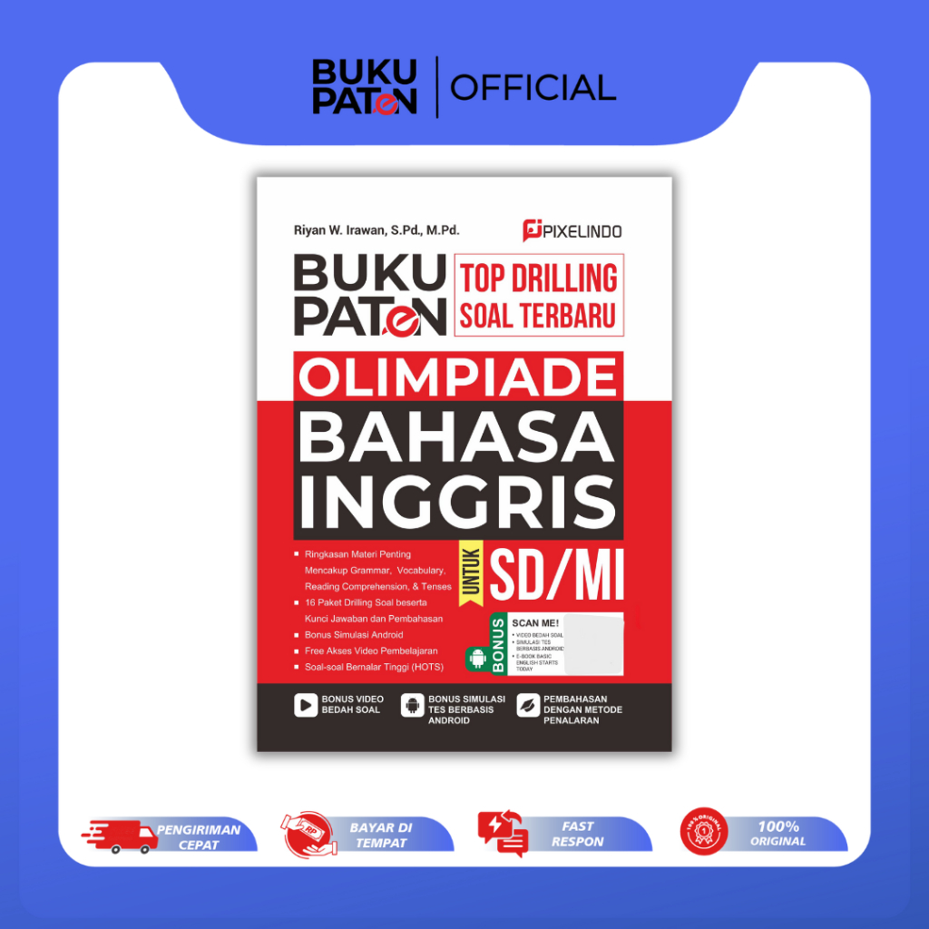 BUKU PATEN Drilling Soal Olimpiade Bahasa Inggris Untuk SD/MI