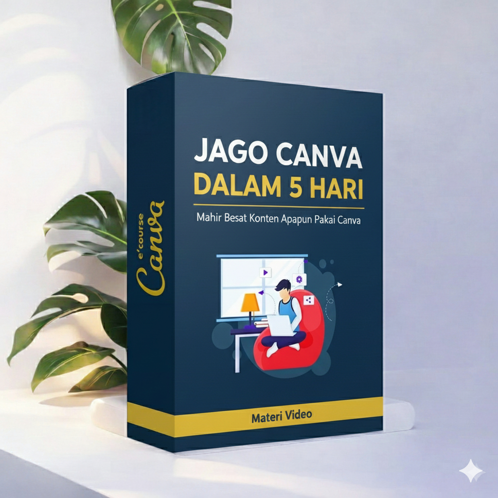 JAGO CANVA DALAM 5 HARI - Mahir Buat Konten Apapun Pakai Canva