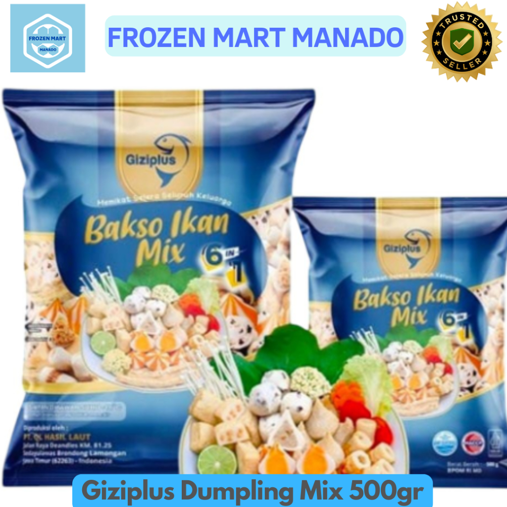 Giziplus Bakso Mix 500gr - Frozen Mart Manado (Frozen Food Manado)