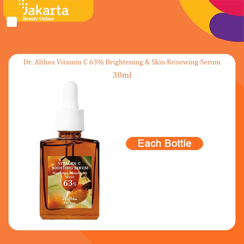 Dr. Althea Vitamin C 63% Brightening & Skin Renewing Serum – 30ml