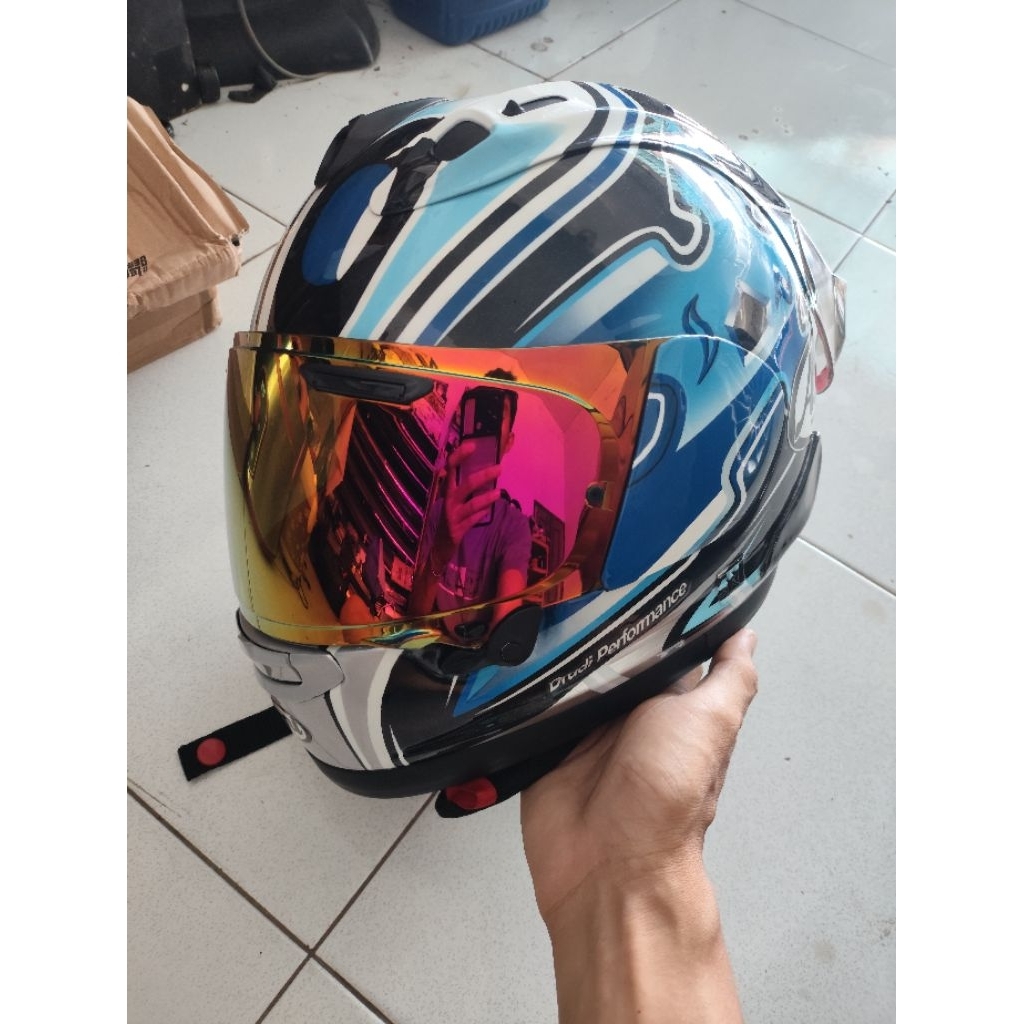 helm ala arai Nakano suriken silver