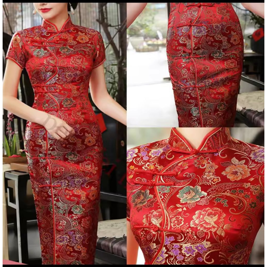 Dress cheongsam Import Dress cheongsam wanita