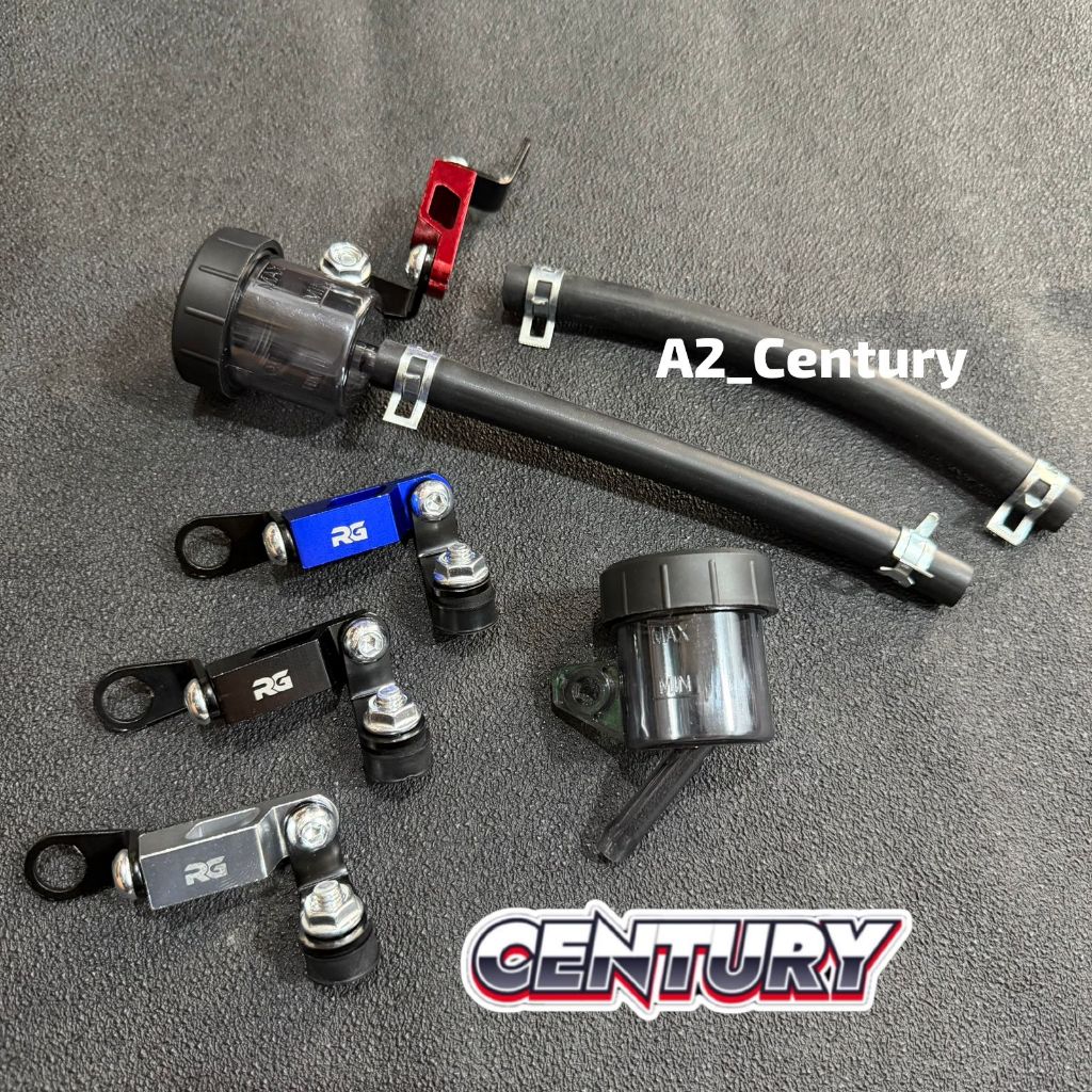 TABUNG MINYAK REM KECIL BOTOL MASTER REM MINI Tabung Minyak Rem Depan Belakang + BREKET TABUNG MINYA