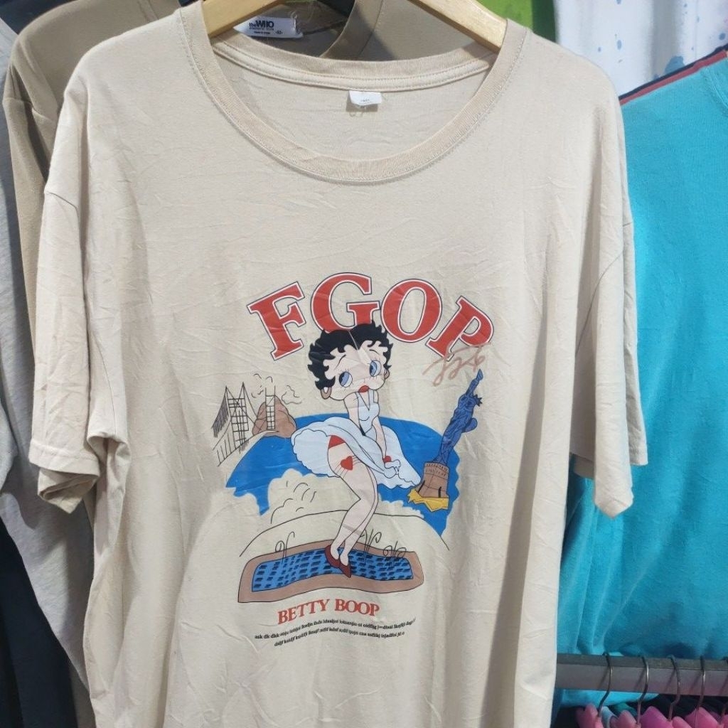 kaos beety boop vintage