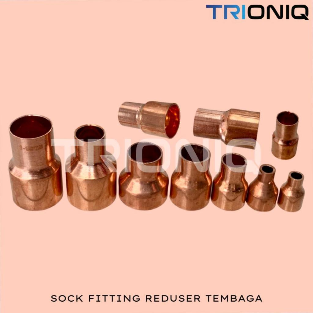 SOK FITTING / SOCK REDUCER PIPA TEMBAGA