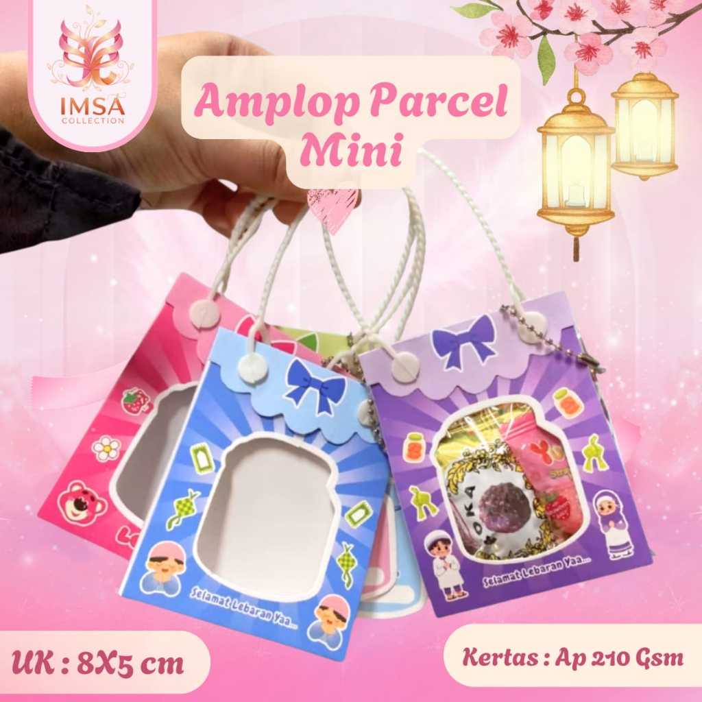 (ISI 10 pcs / ISI 5) Amplop Lebaran Premium Model Parcel Mini (Bisa Pilih Motif) | Parcel Mini Lebar
