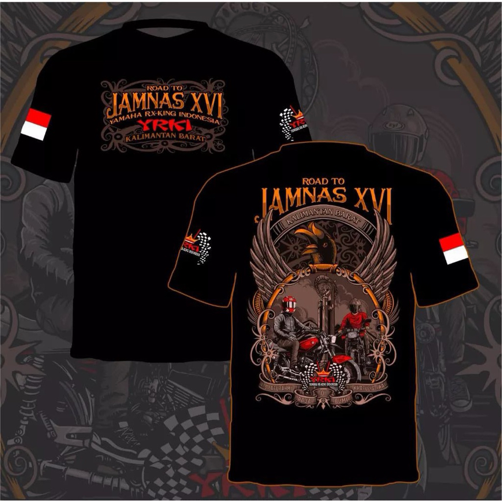 KAOS RX KING ROOD TO KALIMANTAN BARAT