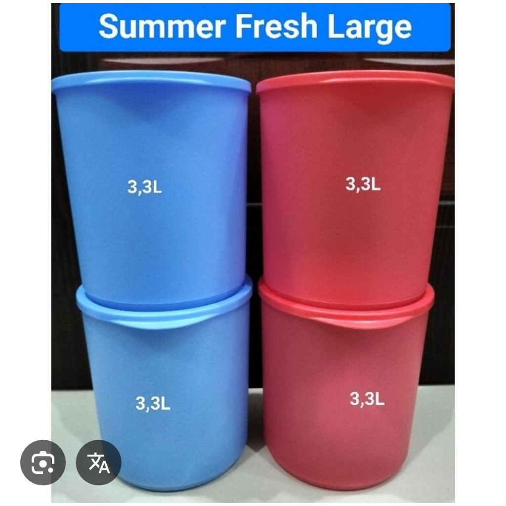Toples summer fresh large tupperware