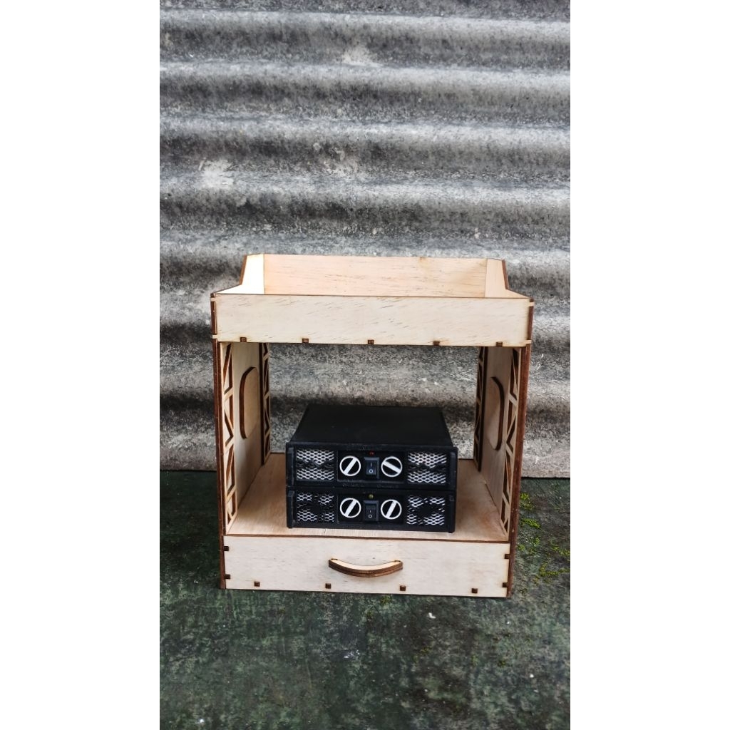 Harkis miniatur sound system rak acc miniatur sound system