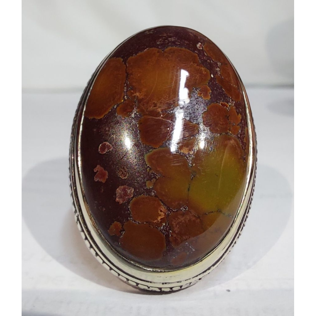 PIRUS HUBEI XINJIANG COKLAT GRADASI EST DIM 29x18,5x7,5 RING 9