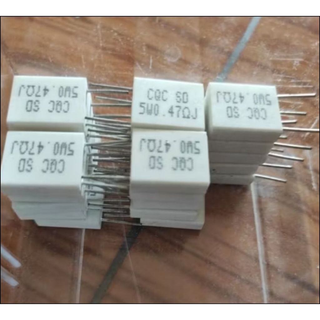 Resistor Noble 5 Watt Resistor noble ohm 0.47 ohm