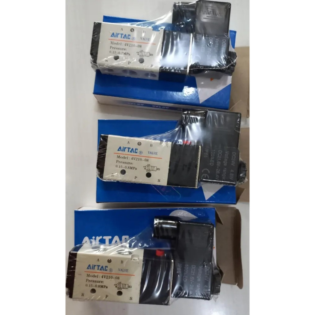 4v210-08 Solenoid Valve Airtac 4v 210-08 Selenoid Valve Type 4v210 08 - Ac 220