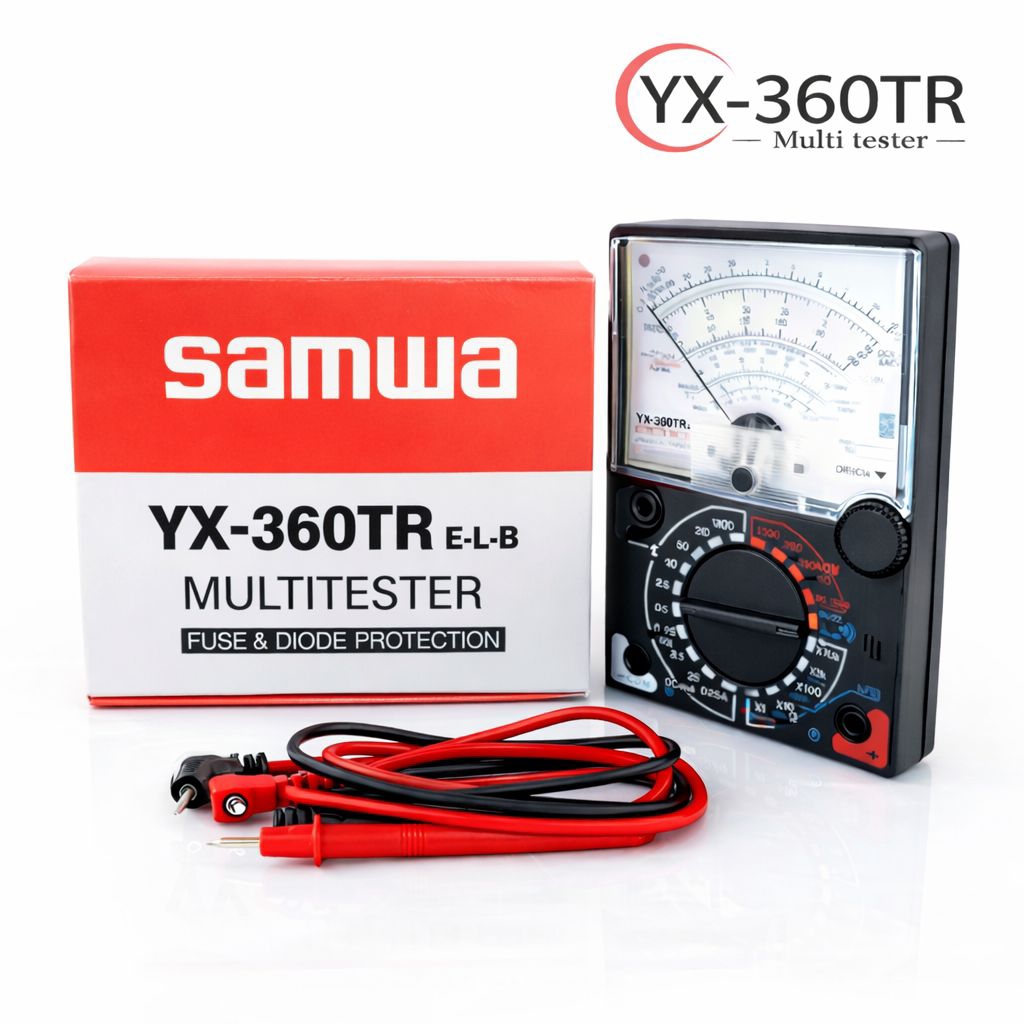 MULTITESTER / MULTIMETER / AVOMETER ANALOG SUNWA SAMWA SANWAi YX360TR ELB