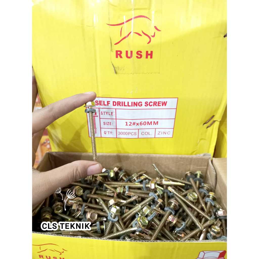 Baut Baja Ringan - Roofing - Baja Ringan RUSH PER KOTAK