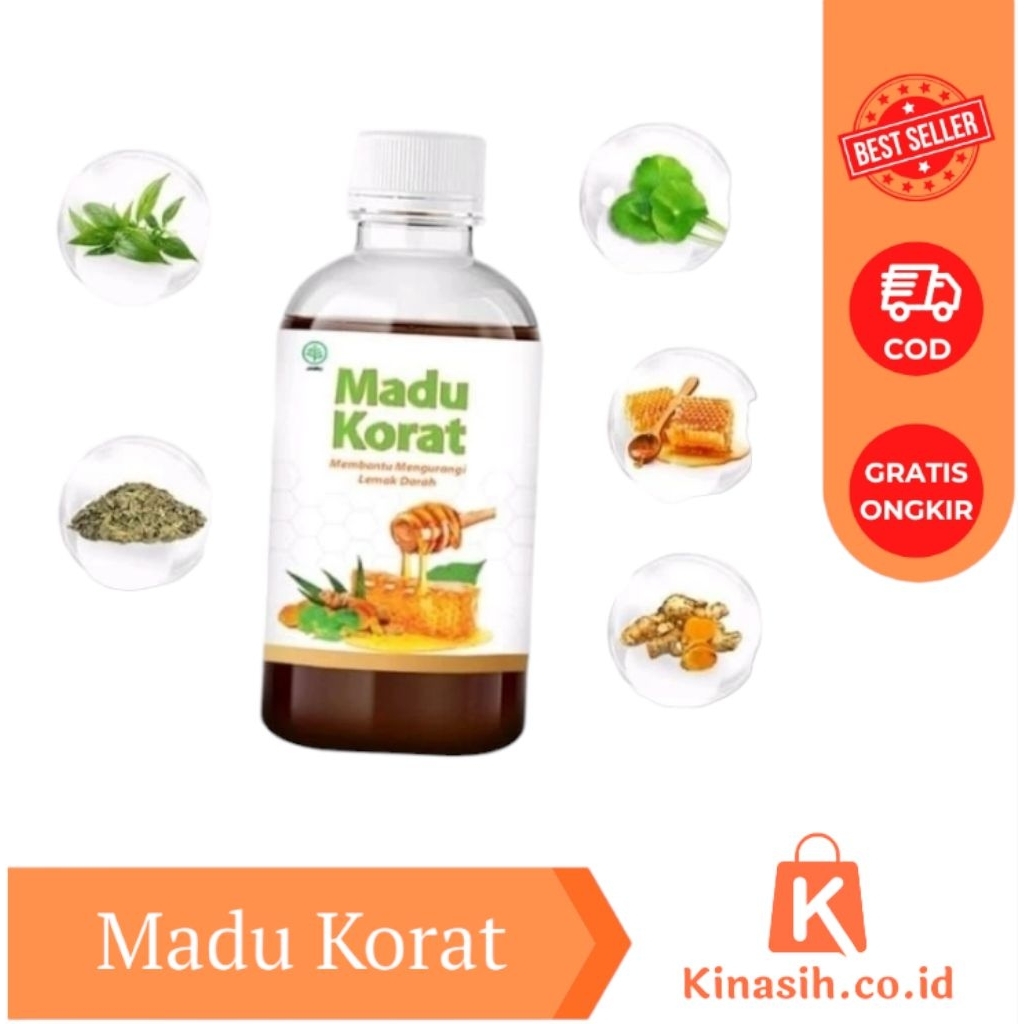 MADU KORAT - Madu Herbal Membantu Menurunkan Kolesterol dan Hipertensi