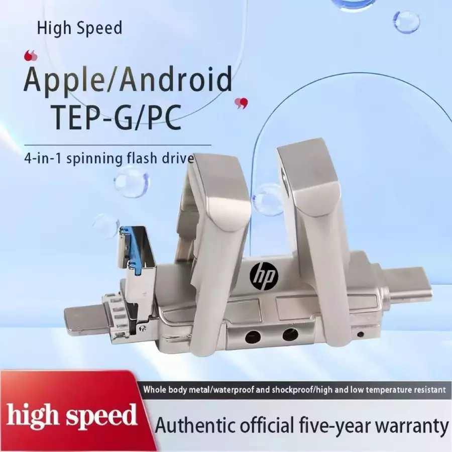 Flashdisk 1TB Flash drive otg Type-c ios lightning hp 128G 1TB Drive for iPhone/Android/PC [ios/Type