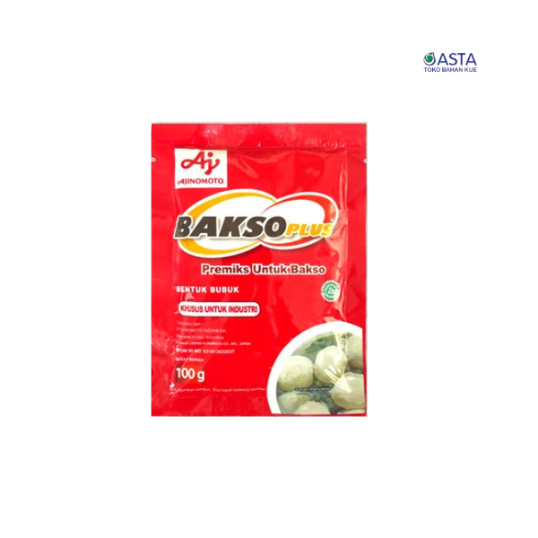 BAKSO Plus Ajinomoto - Premiks Untuk Bakso Kemasan 100 Gr
