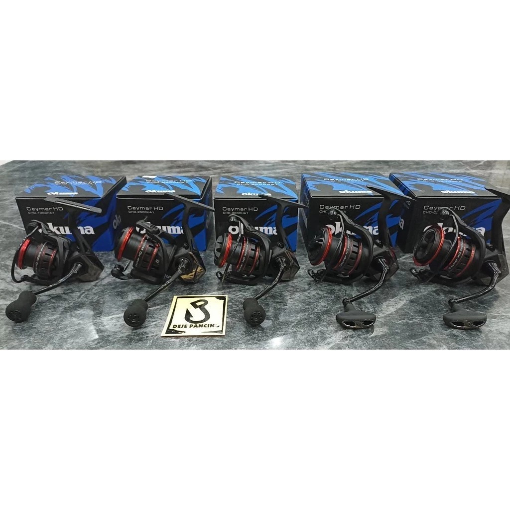 Reel Spining Okuma Ceymar HD CHD-1000HA , CHD-2500HA , CHD-3000HA , CHD-4000XA , CHD-C5000XA