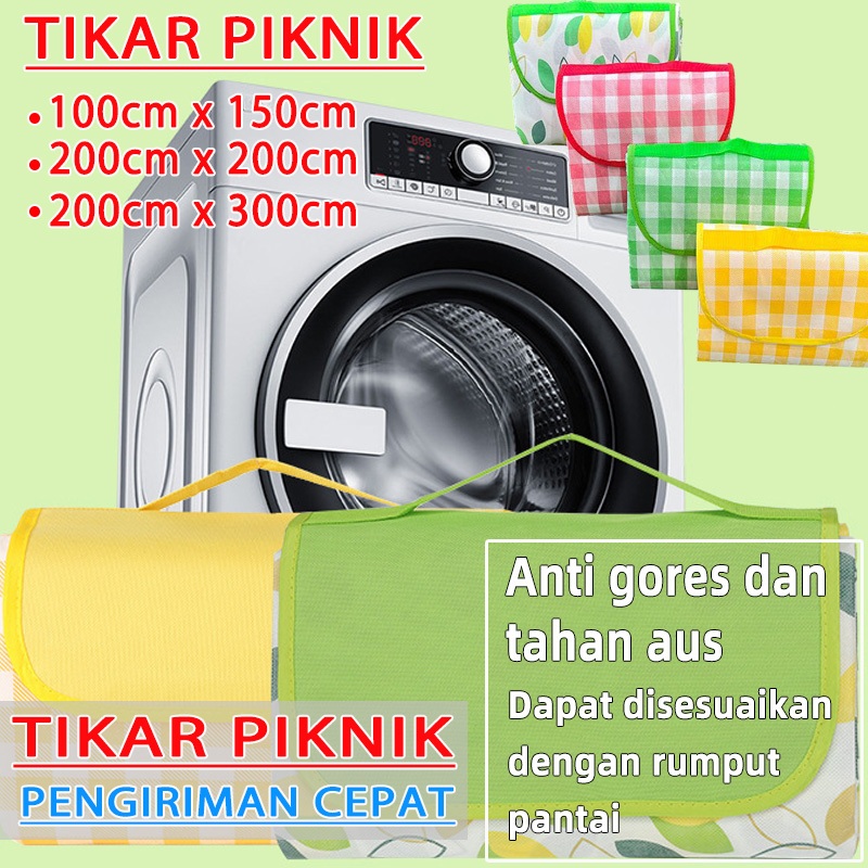 [grandmaster] tikar lipat piknik jumbo 300x200 anti air tikar lipat piknik aesthetic tikar piknik li