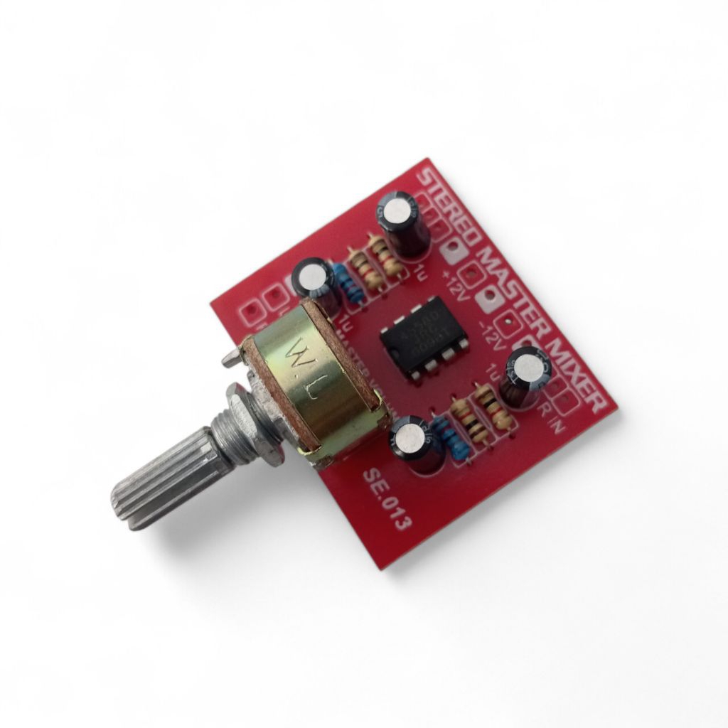 Master Mixer 1 Potensio Stereo