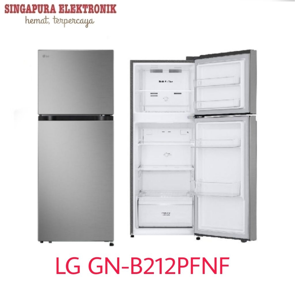 LG Kulkas 2 Pintu GN-B212PFNF