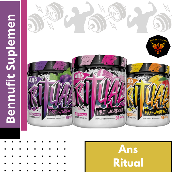 PWO Ritual 30s Preworkout ANS Performance Suplemen