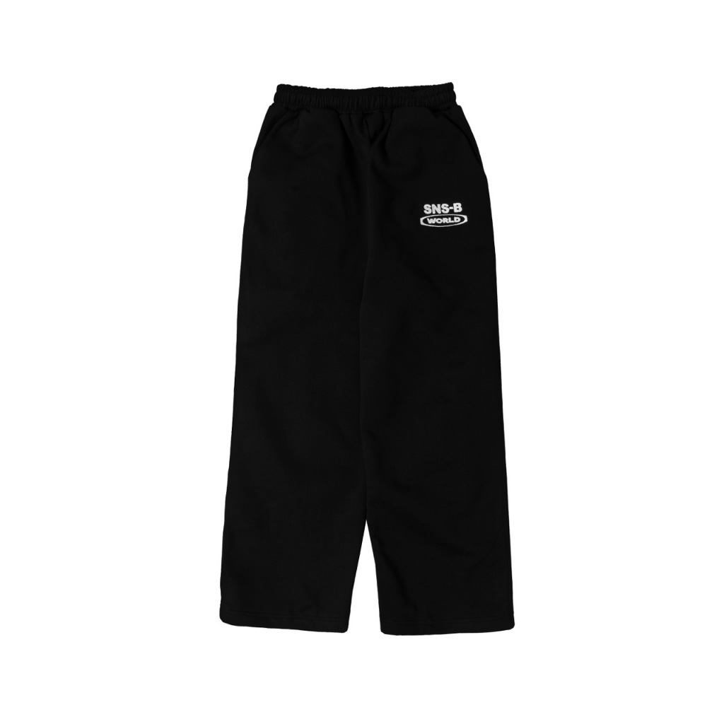 SNSB WORLD | OG LOGO BLACK | SWEATPANTS | SORRYNOTSORRY.B | SNSB
