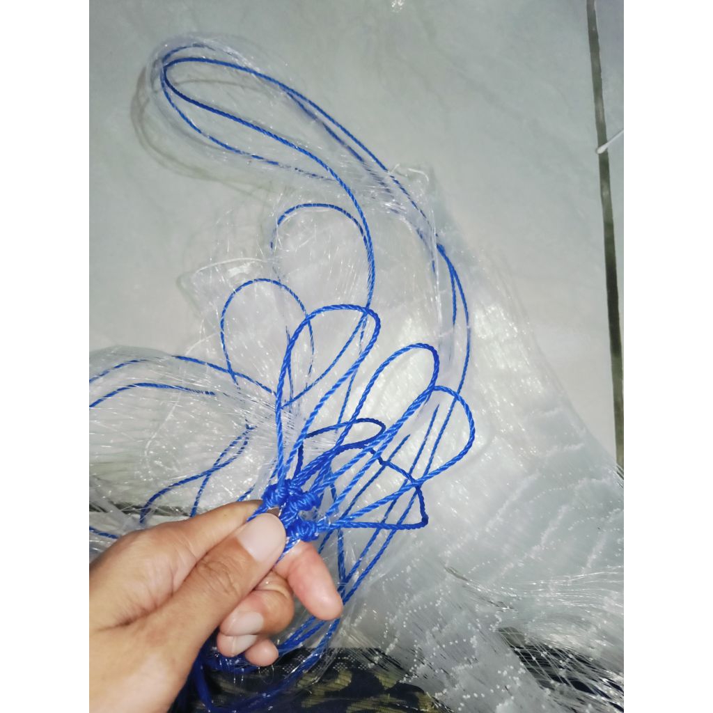 jaring anco ikan nila dll 2x2 meter 2 inchi