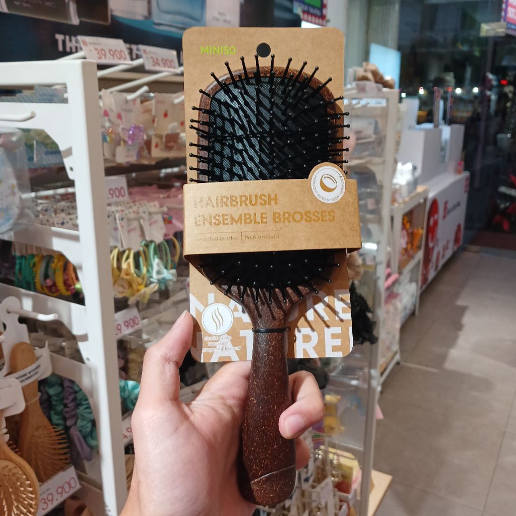 MINIS0 Harmony Series Paddle Cushion Massager Hairbrush