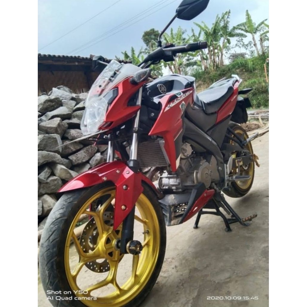 SPAKBOR DEPAN MODIF SPAKBOR DEPAN MODEL VARIASI NINJA 250 FI UNTUK MOTOR VIXION OLD , VIXION NEW NVA