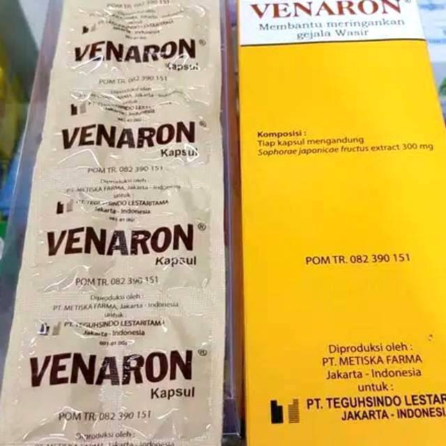 Venaron Kapsul 10 Kapsul - Membantu Atasi Wasir