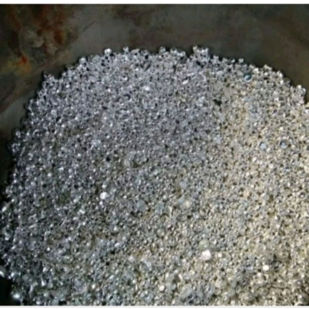 Aksesoris Perak Granule Murni 99,9%