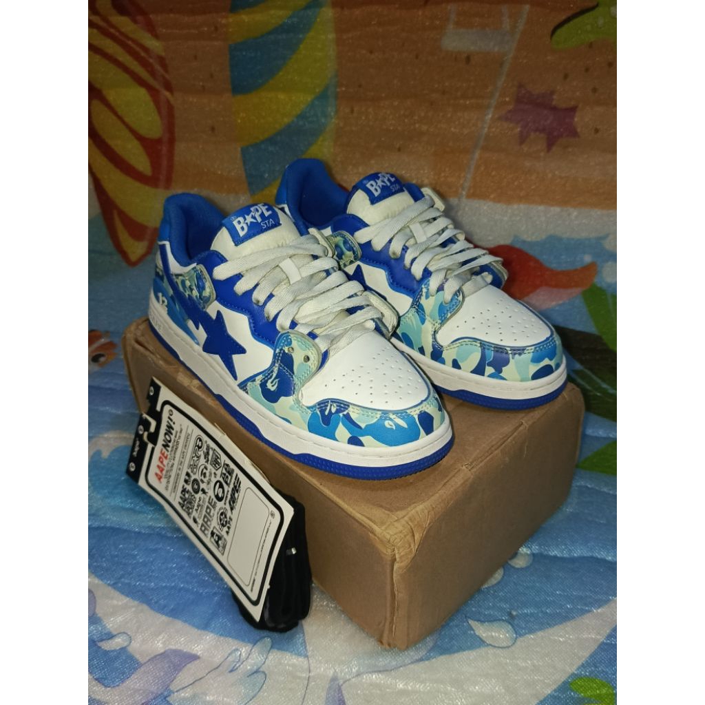 Bape sk8sta 12 aniv blue camo