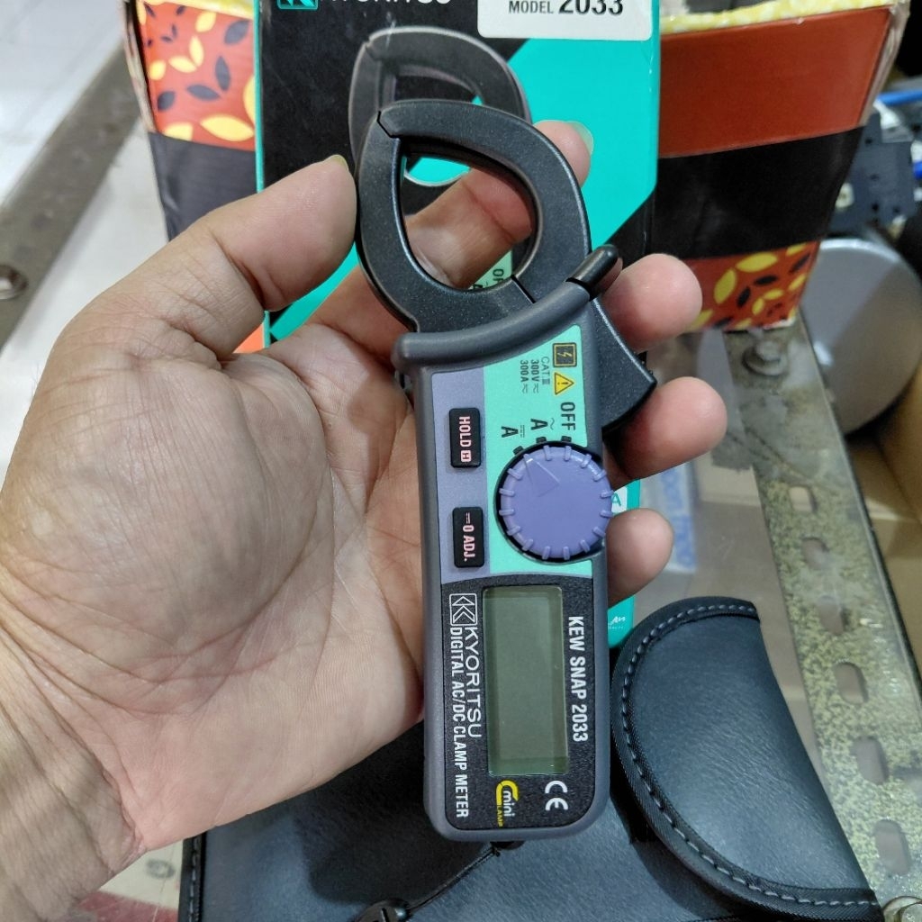 KYORITSU 2033 DIGITAL TANG AMPER MINI AC DC
