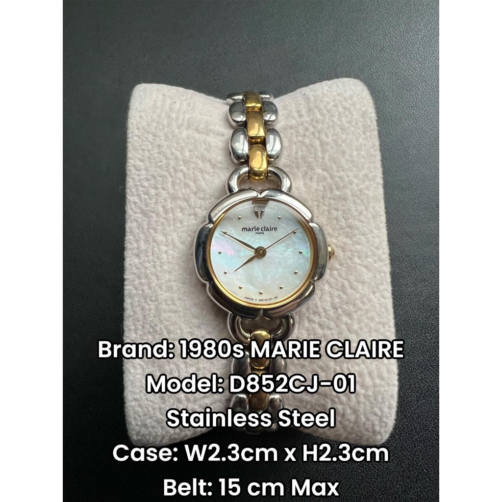 Marie Claire Vintage 1980s Watch Ladies