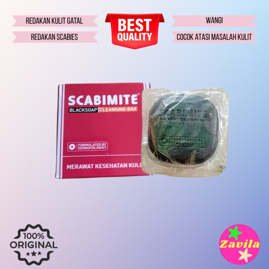 Sabun Gatal Scabies Blacksoap Sabun Hitam