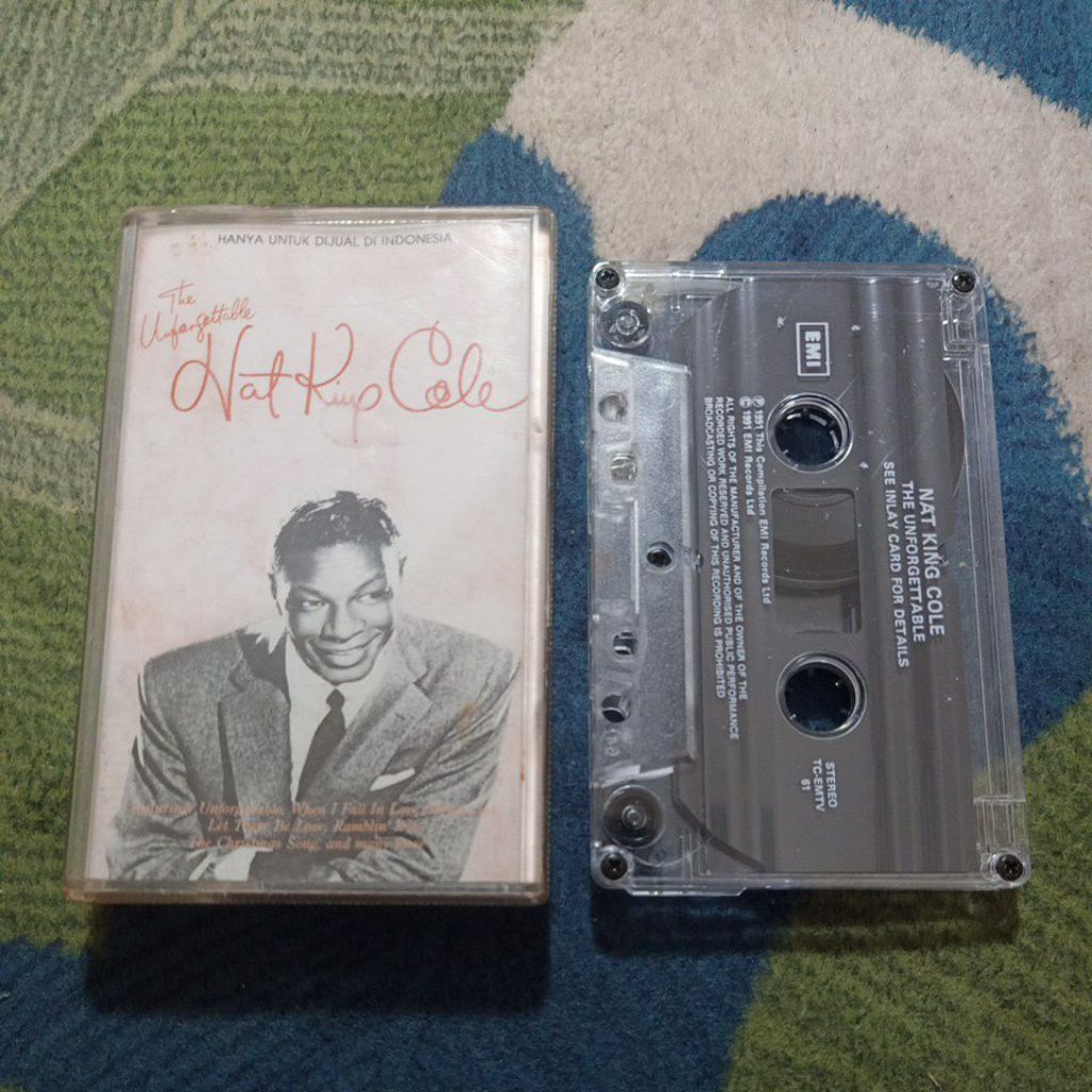 KASET PITA NAT KING COLE THE UNFORGETTABLE