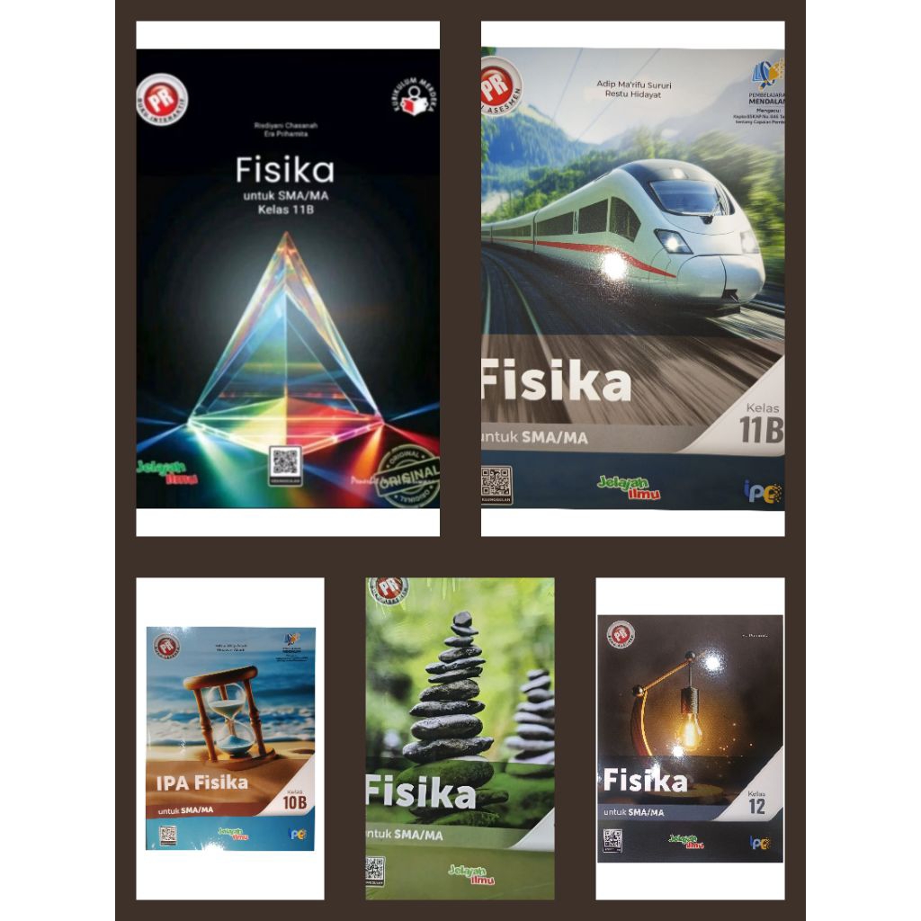 Buku lks/pr kurmer Fisika kelas 10,kelas 11,kelas 12 semester 1&2 tahun 2025/2026 intan pariwara