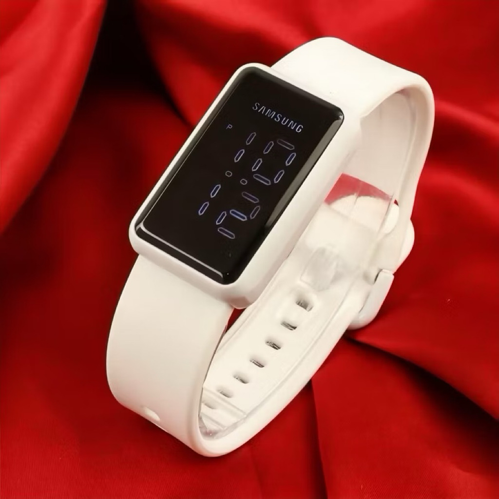Samsung Watch Rubber Jam Tangan Wanita Digital Terbaru