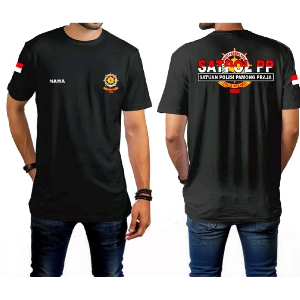 Satpol pp satuan polisi pamong praja,t shirt unisex