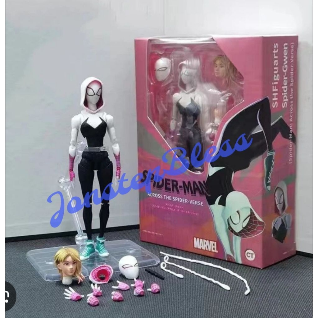 S.H.Figuarts Spider Gwen Mafex Spiderman Action Figure