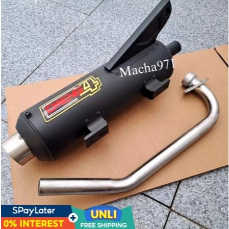 DAENG SAI4 Exhaust Stainless pipe 28mm Mio Sporty Mio m3 Mio soul i115/125 Click