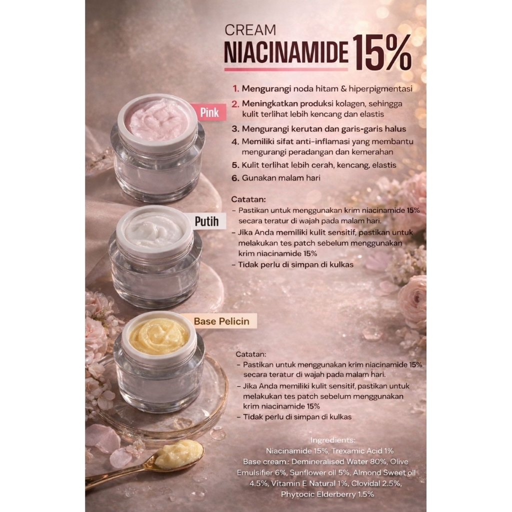 Cream Niacinamide 15%