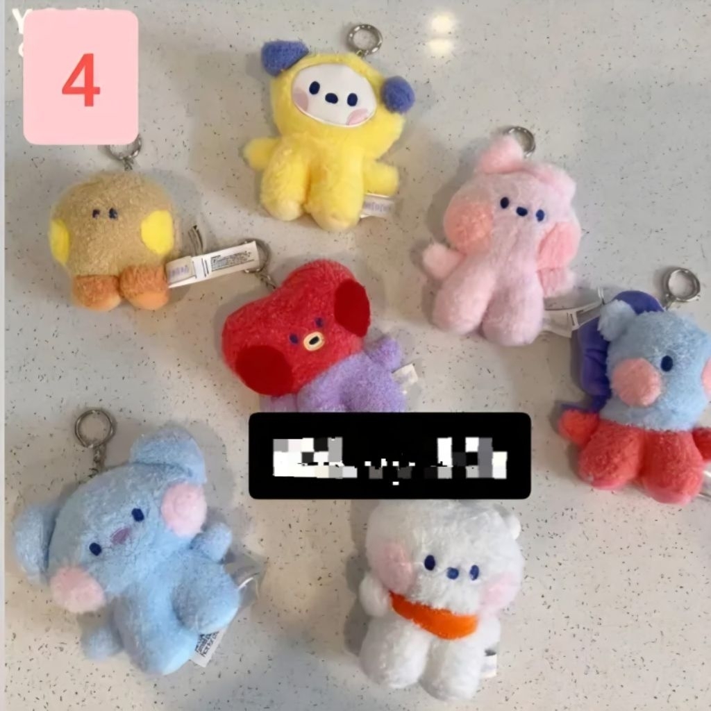 [READY STOCK] BT21 MININI BAG CHARM UNOFF