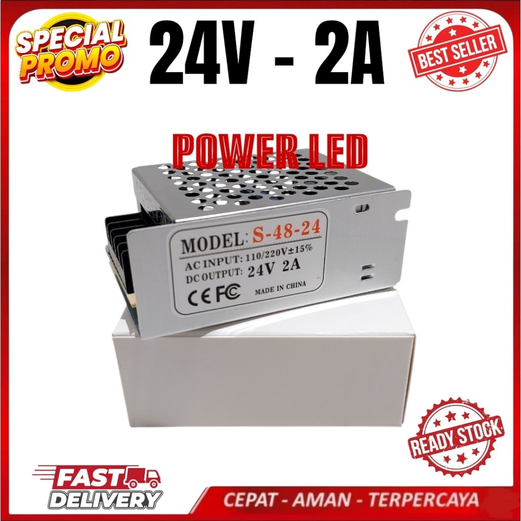 POWER SUPPLY 24V 2A / PSU 24V 2A SWITCHING POWER