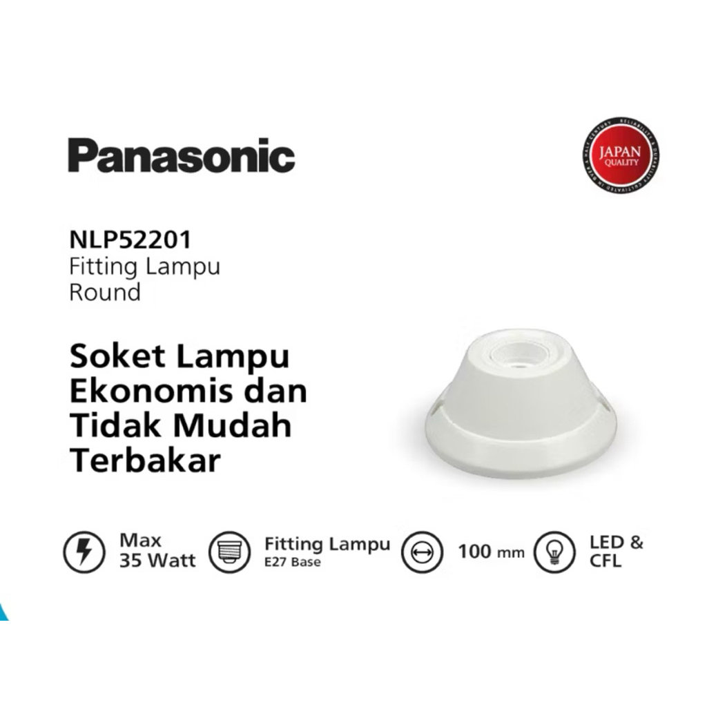 FITTING LAMPU PANASONIC