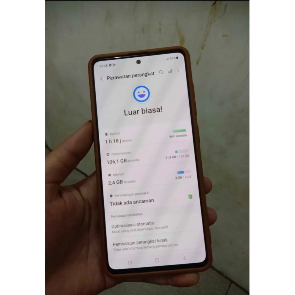 samsung a51 6/8 - 128 second bergaransi
