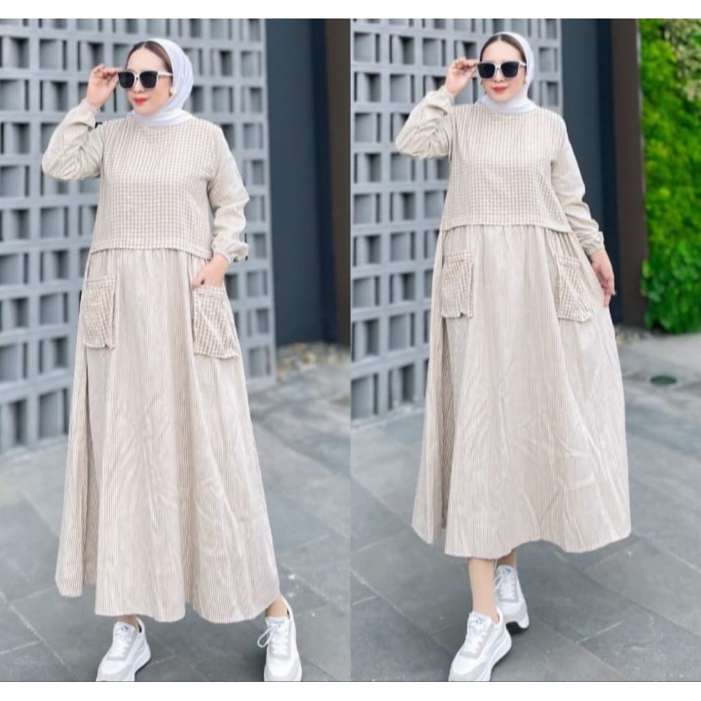 MIDI DRESS SALUR ORIGINAL BY NEW OZ