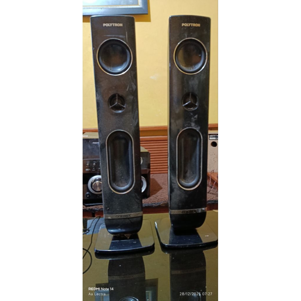 speaker pasif Tower Polytron sepasang
