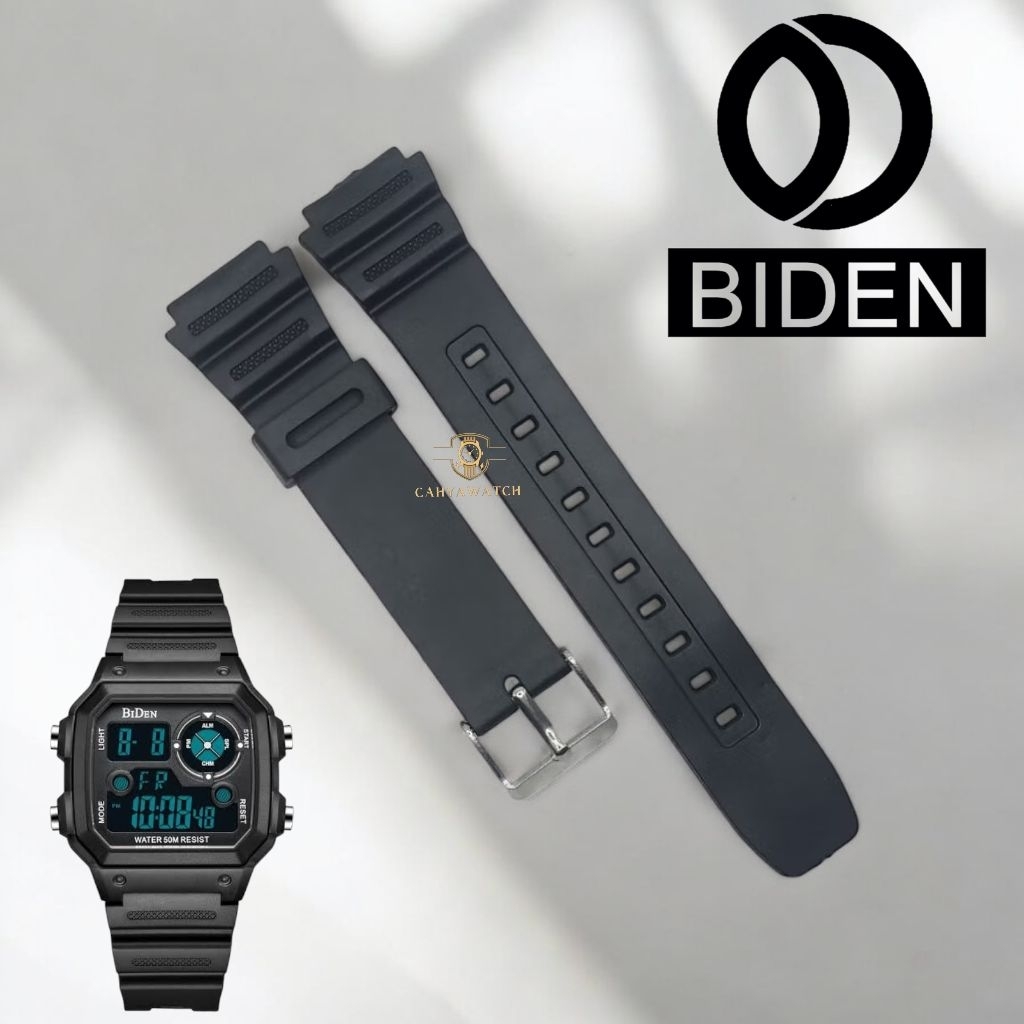 Tali Jam Tangan BIDEN R001 Strap Jam Biden R-001 Rubber